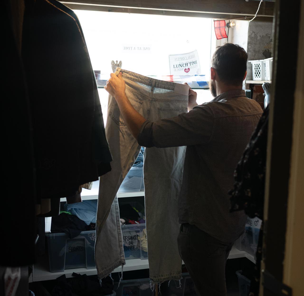 Tøjprojektet hos Mændenes Hjem